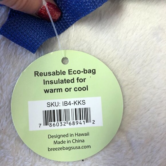 NWT Cute Happy Friends Reusable Eco-Bag For Hot or Cold - Picture 5 of 8